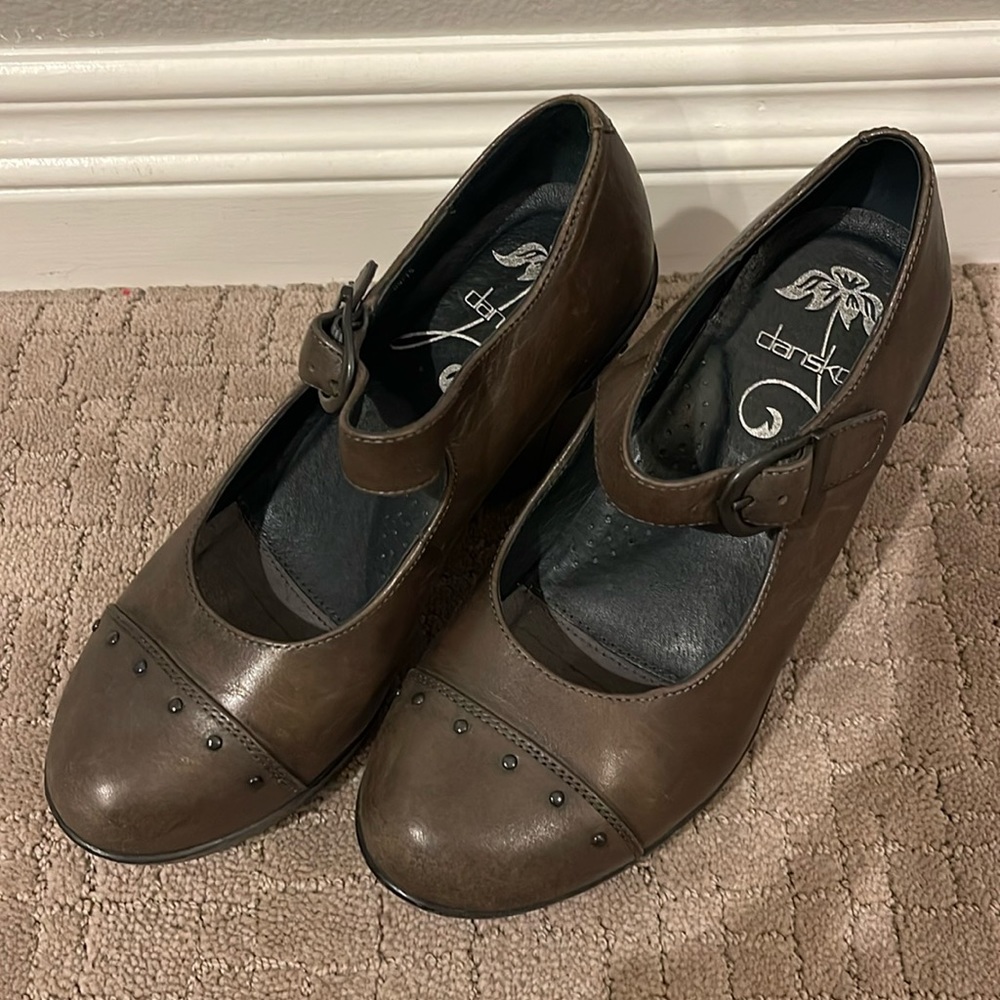 DANSKO Fanny Mary Jane Wedge sz 37